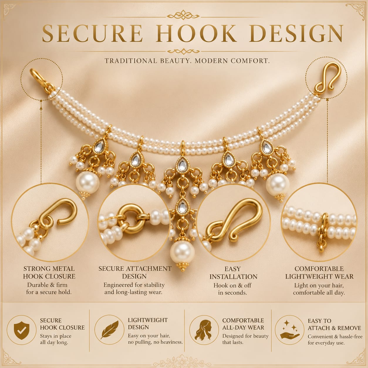 Pearl Hair Accessory - Image 5