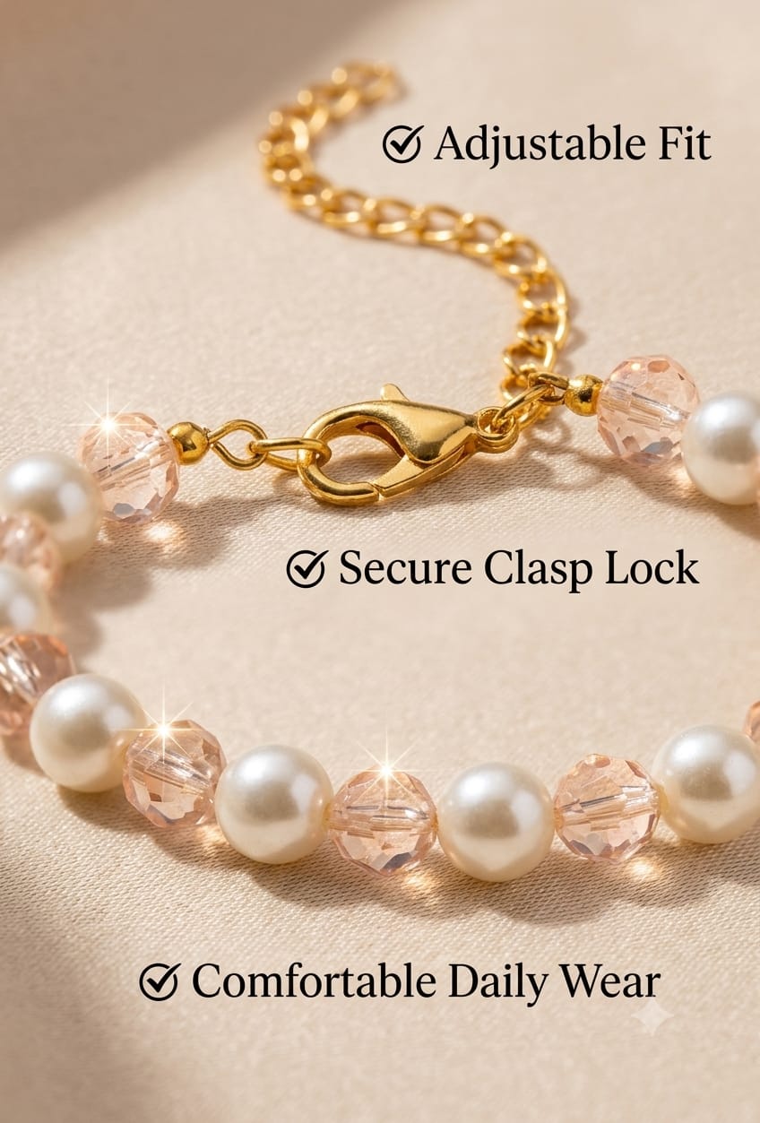 Necklace, Earrings, and Bracelet set - Image 5